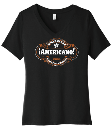 Americano Ladies V-Neck Tee