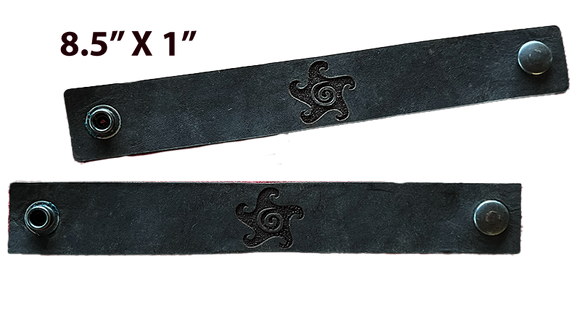 Black Leather Bracelet