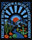Blue Desert Highway Men's Tee