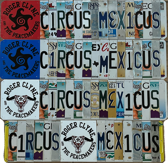 License Plate Sign ~ Circus Mexicus
