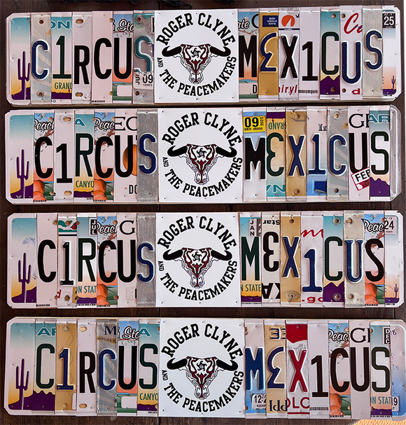 License Plate Sign ~ Circus Mexicus