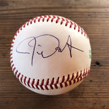 Autographed Baseball with Canción Tequila Logo