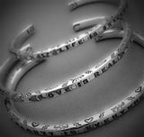 Triple RCPM Silver Bracelet